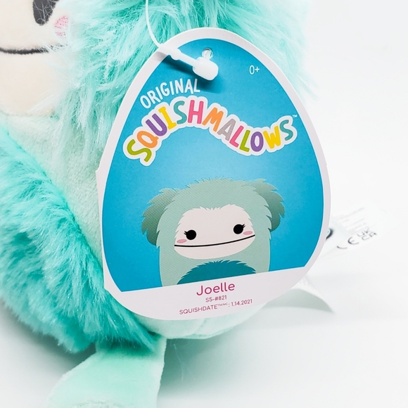 5" Squishmallow Joelle Bigfoot Sassy squad KellyToy soft plush - Picture 2 of 3
